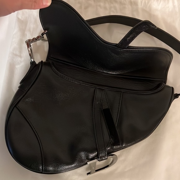 Dior Vintage Saddle Bag - Authentic - Picture 6 of 13